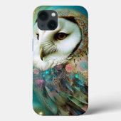 Kosmische Uil Fantasy Kunst Case-Mate iPhone Case (Achterkant)
