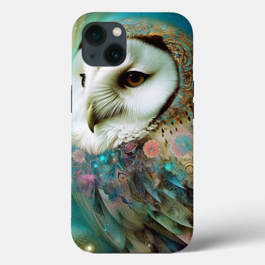 Kosmische Uil Fantasy Kunst Case-Mate iPhone Case (Achterkant)
