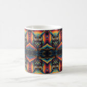 Kosmische Uil van Wijsheid Koffiemok (Center)