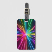 kosmische uitbarsting bagagelabel (Voorkant (verticaal))