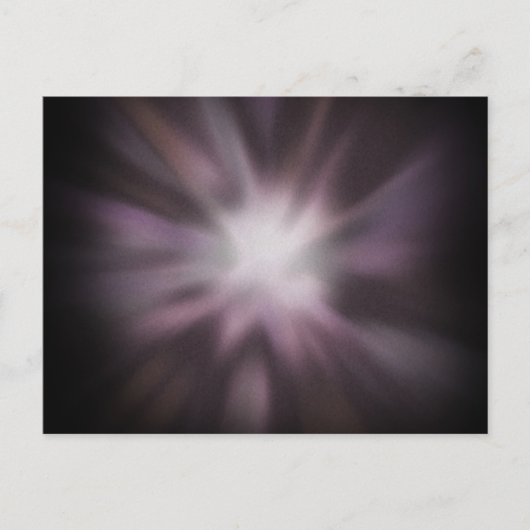 Kosmische Uitbarsting Kunstwerk Briefkaart (Voorkant)