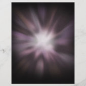 Kosmische Uitbarsting Kunstwerk Flyer (Achterkant)
