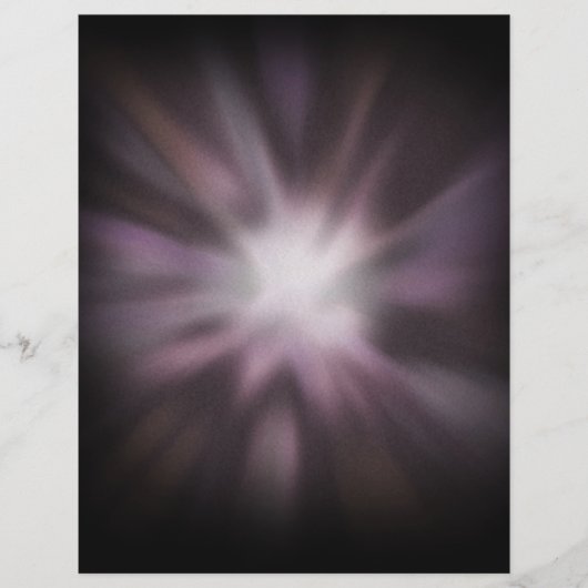 Kosmische Uitbarsting Kunstwerk Flyer (Voorkant)