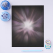 Kosmische Uitbarsting Kunstwerk Flyer (Enkel)