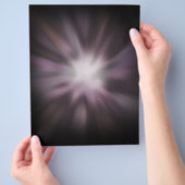 Kosmische Uitbarsting Kunstwerk Flyer (Hand)