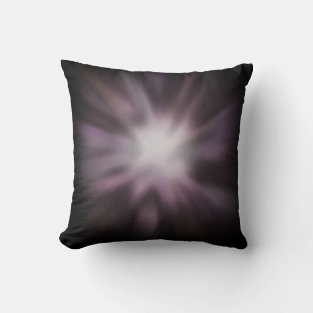 Kosmische Uitbarsting Kunstwerk Kussen (Voorkant)