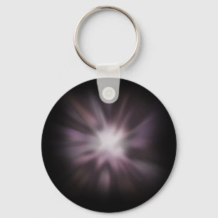 Kosmische Uitbarsting Kunstwerk Sleutelhanger