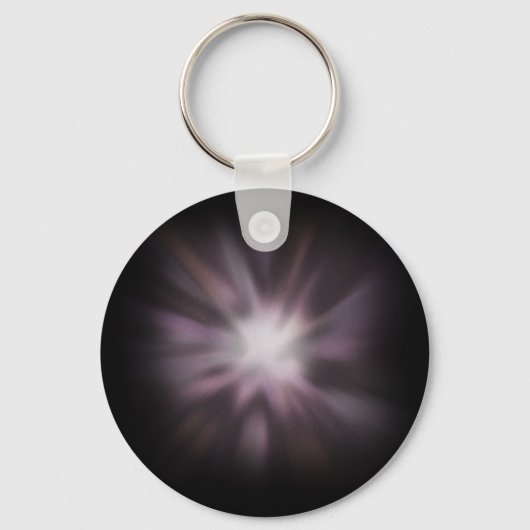Kosmische Uitbarsting Kunstwerk Sleutelhanger (Voorkant)