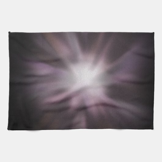 Kosmische Uitbarsting Kunstwerk Theedoek (Horizontaal)