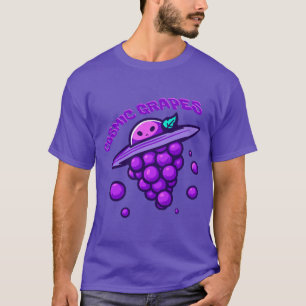 kosmische uitheemse druiven t-shirt