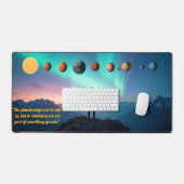 Kosmische Uitlijning Desk Mat - Planeten & Doel (Keyboard & Muis)