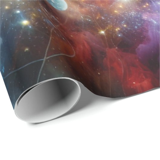 KOSMISCHE UTOPIE CADEAUPAPIER (Rol Hoek)