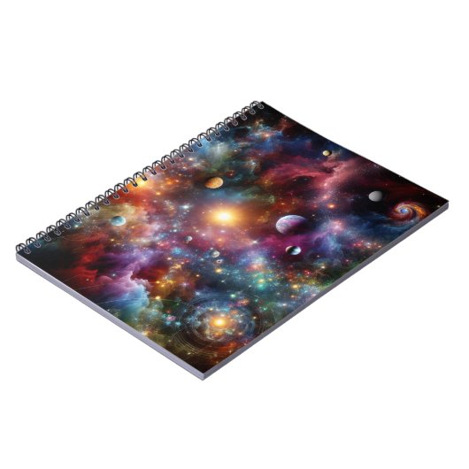 KOSMISCHE UTOPIE NOTITIEBOEK (Linkerzijde)