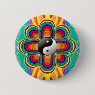 kosmische ventilator ronde button 5,7 cm