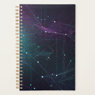 Kosmische Verbindingen Spiral Notitieboek Futurist