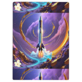 "Kosmische verkenning onthuld" Klembord (Achterkant)