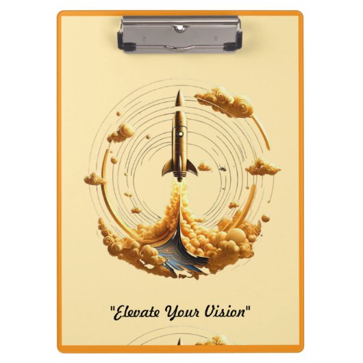 "Kosmische verkenning onthuld" Klembord (Voorkant)