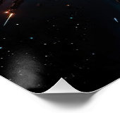 kosmische verrassing perfect poster (Hoek)