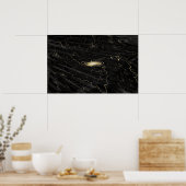 kosmische vervorming poster (Keuken)