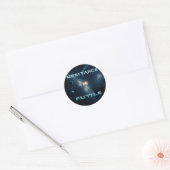 Kosmische "Verzet is zinloos" Stickers (Envelop)