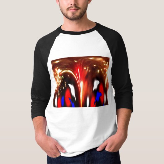 Kosmische viering t-shirt (Voorkant)