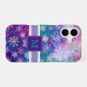 kosmische vorst iPhone 16 hoesje (Achterkant horizontaal)