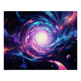 Kosmische vortex perfect poster