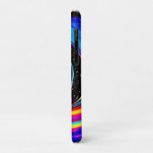 Kosmische Vortex Werveling in Neon Kleuren Case-Mate iPhone Case (Achterkant/links)