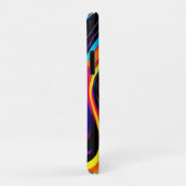 Kosmische Vortex Werveling in Neon Kleuren Case-Mate iPhone Case (Achterkant/rechts)