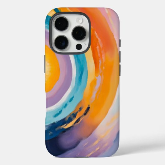 Kosmische Vortex: Zonne-omhelzing Case-Mate iPhone Case (Achterkant)