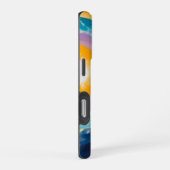 Kosmische Vortex: Zonne-omhelzing iPhone Hoesje (Rechterkant)