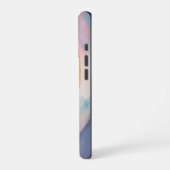 Kosmische Vortex: Zonne-omhelzing iPhone Hoesje (Linkerkant)