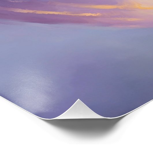 Kosmische Vortex: Zonne-omhelzing Perfect Poster (Hoek)