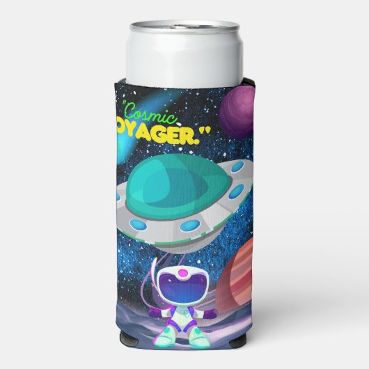 KOSMISCHE VOYAGER SELTZER BLIKJESKOELER (Seltzer Voorkant)