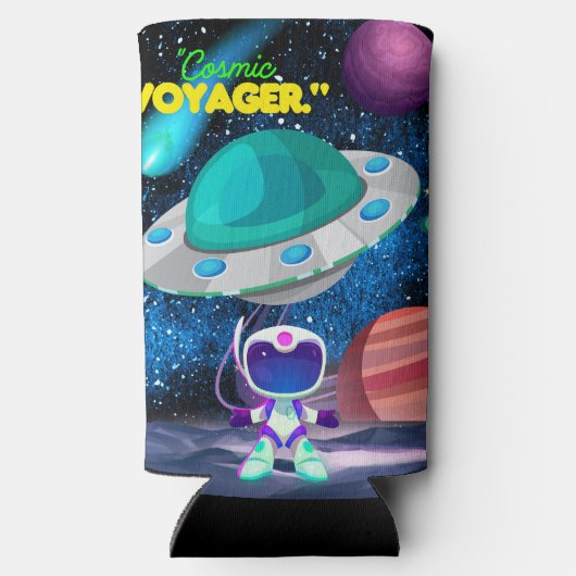 KOSMISCHE VOYAGER SELTZER BLIKJESKOELER (Achterkant)