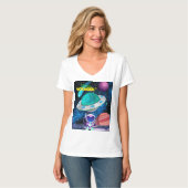 KOSMISCHE VOYAGER T-SHIRT (Voorkant volledig)