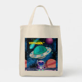 KOSMISCHE VOYAGER TOTE BAG (Achterkant)