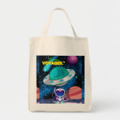 KOSMISCHE VOYAGER TOTE BAG (Voorkant)