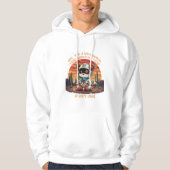 Kosmische vrede in een wilde wereld hoodie (Voorkant)