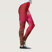 Kosmische vrede (kersrood) leggings (Rechts)