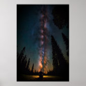 Kosmische Wall Art Planets Rockets Astronauts Post Poster (Voorkant)