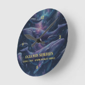 Kosmische Walvis Melkweg Oceaan Ronde Klok (Hoek)
