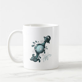 Kosmische Waterman Uranus Zodiac Koffiemok