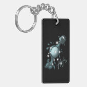 Kosmische Waterman Uranus Zodiac Sleutelhanger (Voorkant Links)