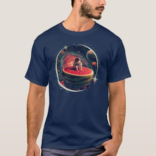 Kosmische Watermeloen T-shirt (Voorkant)