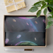 Kosmische Watermeloenschijf Tissuepapier (Geschenk)