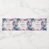 Kosmische Waterverf Waterfles Etiket (Enkel label)