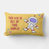 Kosmische wereld - Dit Kind is uit deze wereld Kussen (Voorkant)