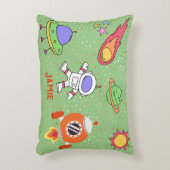 Kosmische wereld gepersonaliseerd kussen (Voorkant(Verticaal))