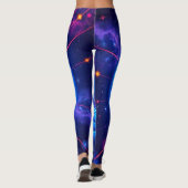 Kosmische werveling Leggings | Galactische vibes e (Achterkant)